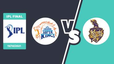 IPL Final - CSK vs KKR Match Prediction – IPL 2021 – Match 60